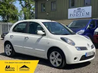 Used Nissan Micra Acenta 2009 White Hatchback