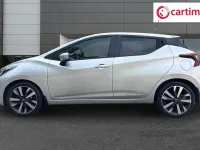 Used Nissan Micra Tekna 92 HP (67 kW) 2023 Silver Hatchback