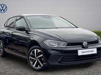 Used VW Polo Match 95 HP (69 kW) 2024 Black Hatchback