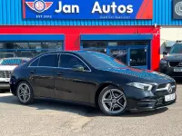 Used Mercedes A180 AMG line 2021 Black Sedan
