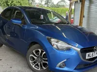 Used Mazda 2 Inclusive 90 HP (66 kW) 2017 Blue Hatchback