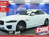 Used Jaguar XE R-Dynamic 300 HP (220 kW) 2019 White Sedan