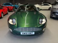 Used Aston Martin Vanquish 466 HP (342 kW) 2001 Green Coupe