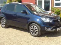 Used SsangYong Korando 178 HP (130 kW) 2016 Blue SUV