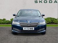 Used Skoda Superb SE L 150 HP (110 kW) 2023 Petrol blue metallic Hatchback