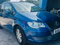 Used VW Touran SE 105 HP (77 kW) 2009 Blue MPV