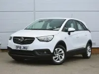 Used Vauxhall Crossland X 81 HP (59 kW) 2018 White SUV
