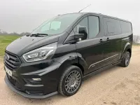 Used Ford Transit Custom Limited 170 HP (125 kW) 2023 Black Van