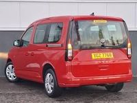 Used VW Caddy 114 HP (83 kW) 2022 Red MPV