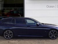 Used BMW 520 M Sport 187 HP (137 kW) 2022 Blue Estate