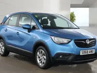 Used Vauxhall Crossland X 81 HP (59 kW) 2018 Blue SUV