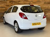 Begagnad Vauxhall Corsa Active 85 HK (62 kW) 2012 Vit Halvkombi