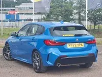 Used BMW 118 M Sport 136 HP (100 kW) 2022 Blue Hatchback