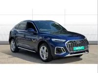 Used Audi Q5 Sportback S-Line 261 HP (191 kW) 2022 Blue SUV