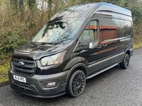 Used Ford Transit 105 HP (77 kW) 2021 Black Van