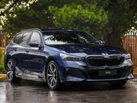New BMW i5 M Sport 250 kW (340 HP) 2025 Blue Estate