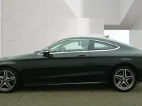Used Mercedes C300 AMG line 2018 Black Coupe