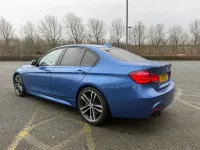 Used BMW 320 M Sport 190 HP (139 kW) 2018 Blue Sedan