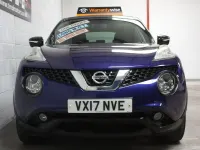 Used Nissan Juke N-Connecta 110 HP (80 kW) 2017 Blue SUV