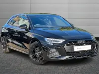 New Audi A3 Sportback Black Edition 201 HP (147 kW) 2026 Mythos black Hatchback