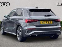 Used Audi A3 S-Line 147 HP (108 kW) 2024 Grey Hatchback