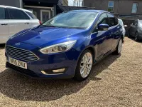 Used Ford Focus Titanium X 2015 Blue Hatchback
