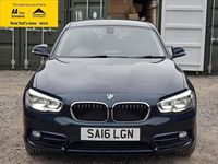 Used BMW 116 Sport Line 116 HP (85 kW) 2016 Blue Hatchback