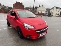 Used Vauxhall Corsa 90 HP (66 kW) 2019 Red Hatchback