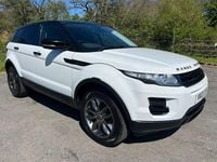 Begagnad Land Rover Range Rover evoque Pure 2012 Vit SUV