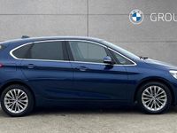 Used BMW 218 Active Tourer Luxury Line 138 HP (101 kW) 2020 Blue MPV