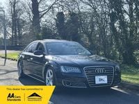 Used Audi A8L W12 2012 Blue Sedan