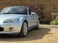 Used Mazda MX5 160 HP (117 kW) 2008 Blue Cabriolet