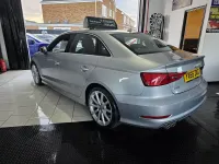 Used Audi A3 S-Line 184 HP (135 kW) 2015 Silver Sedan