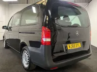 Used Mercedes e-Vito 85 kW (116 HP) 2019 Black Van