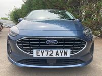Used Ford Fiesta Titanium 2022 Blue Hatchback
