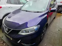 Used Nissan Pulsar N-Connecta 115 HP (84 kW) 2017 Blue Hatchback