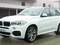 Used BMW X5 M Sport 258 HP (189 kW) 2018 White SUV