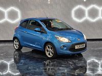 Used Ford Ka Titanium 2015 Blue Hatchback