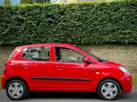 Used Kia Picanto 64 HP (47 kW) 2009 Red Hatchback