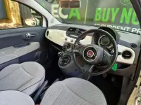 Used Fiat 500 Lounge 69 HP (50 kW) 2013 White Hatchback
