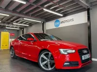 Used Audi A5 Black Edition 177 HP (130 kW) 2013 Red Coupe