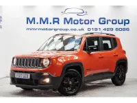 Begagnad Jeep Renegade Longitude 120 HK (88 kW) 2017 Orange SUV