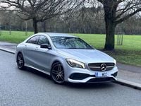 Used Mercedes CLA200 AMG line 136 HP (100 kW) 2018 Silver Coupe