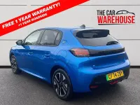 New Peugeot e-208 Allure 100 kW (136 HP) 2025 Vertigo blue Hatchback