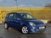 Used Ford Fiesta Zetec 2008 Blue Hatchback