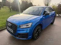 Begagnad Audi Q2 Black Edition 116 HK (85 kW) 2019 Blå SUV