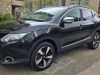 Used Nissan Qashqai N-Connecta 115 HP (84 kW) 2016 Black SUV