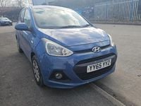 Used Hyundai i10 SE 66 HP (48 kW) 2016 Blue Hatchback