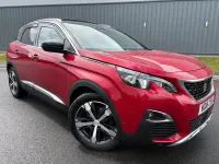Used Peugeot 3008 GT-line 130 HP (95 kW) 2018 Red SUV