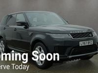 Used Land Rover Range Rover Sport HSE 240 HP (176 kW) 2018 Black SUV